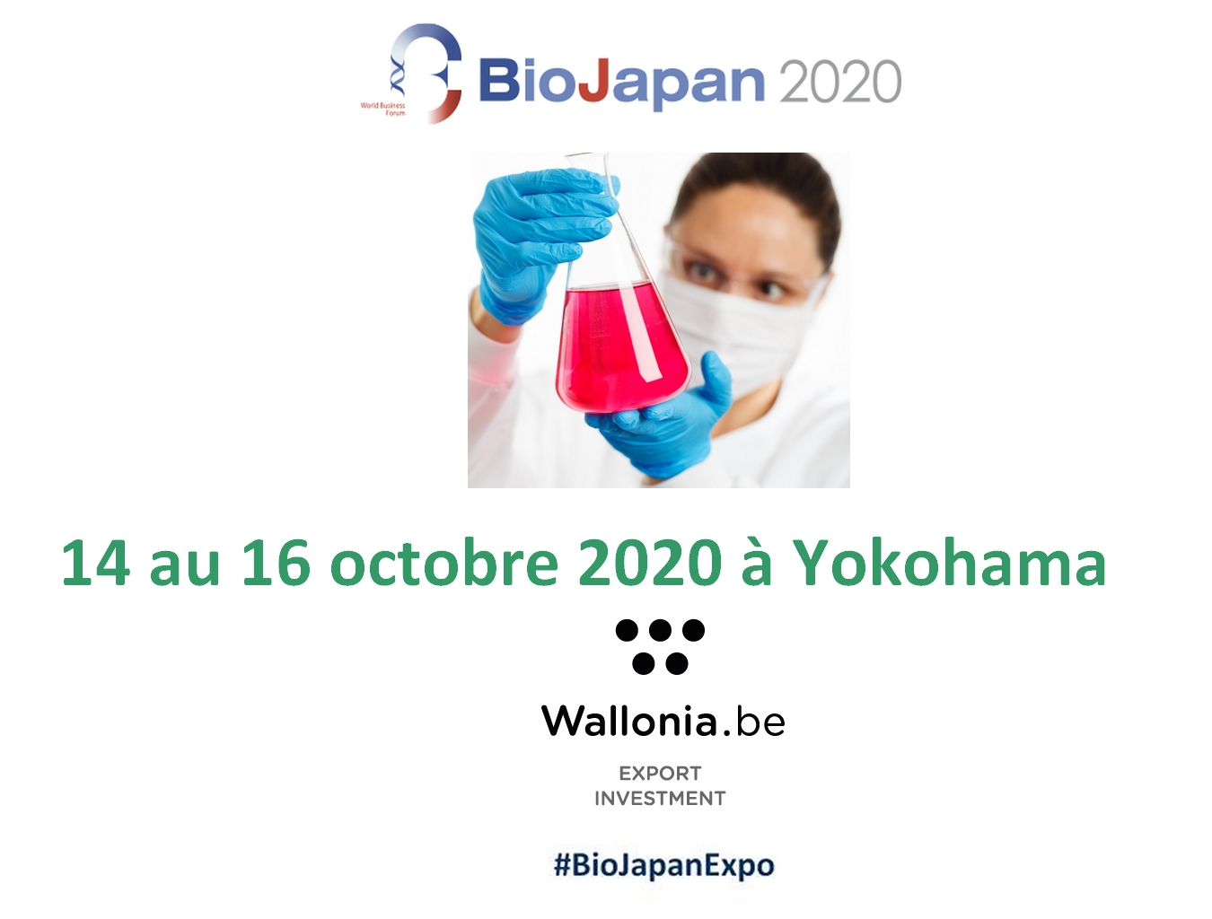 BIO JAPAN 2020 Wallonia.be Export Investment